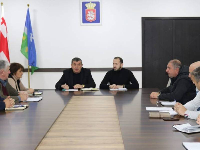 ცაგერის მუნიციპალიტეტის მერიაში, მერის მოვალეობის შემსრულებელმა რევაზ ახვლედიანმა...